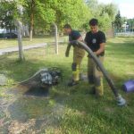 Puknuće cijevi u poduzeću Ivanićplast