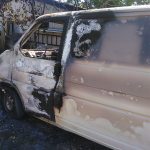 Požar kombi vozila koji se proširio na gospodarski objekat