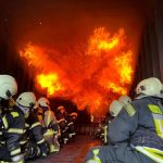 Tečaj u simulatoru plamenih udara za djelatnike JVP Kutina i JVP Krapina